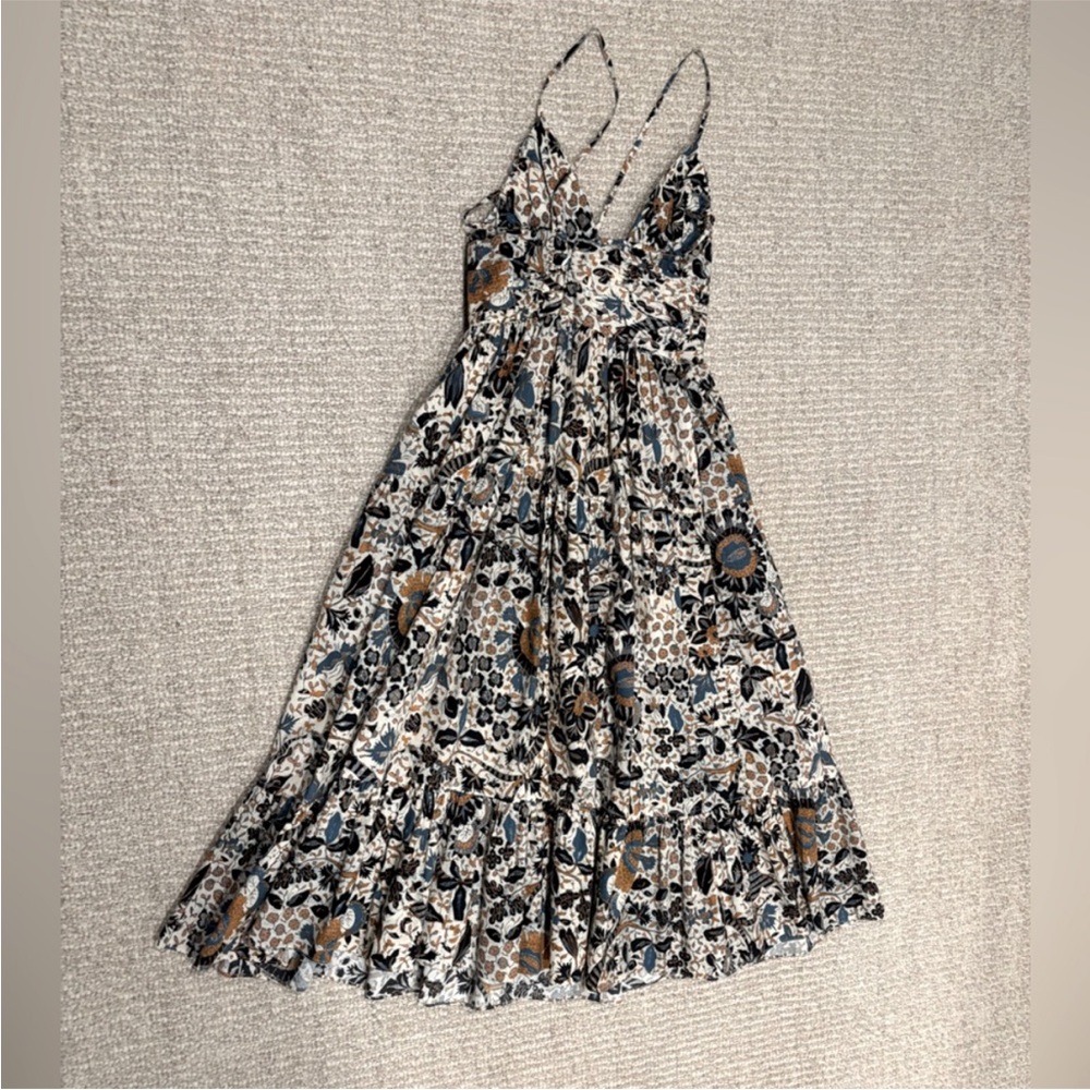 ULLA JOHNSON Phoebe Dress in Clematis size 2 - Picture 4 of 6